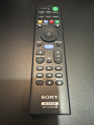 Sony rmt ah310u remote - sony, control